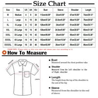 Hoksml grafički vrhovi za muškarce, muška geometrijska košulja 3D ne pozicioniranje Redovno ispisano kratkih rukava kratkih rukava modna casual na plaži košulju vrhunske bluze Sparkly Tops