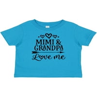 Inktastični mimi i djed volite mi poklon majicu za djevojčicu
