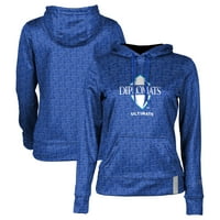 Ženska plava Franklin & Marshall Diplomati ultimate pulover hoodie