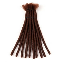 Strands Dreadlock Crochet Ručno rađeni proširenja kose - sintetičke visoke temperature za žene i muškarce,