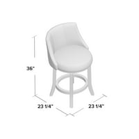 Grandwood okretni brojač i bar stolica ,: 36 '', ukupna težina proizvoda: 34. lb