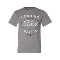 Vintage nestrpljivi originalni Ford dijelovi automobila i kamioni Muška grafička majica, Heather Grey,