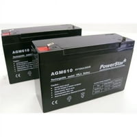 Powerstar AGM610-2Parcrbc SLA baterija za hitnu rasvjetu vatre i sigurnosne pumpe - Godinama garancije