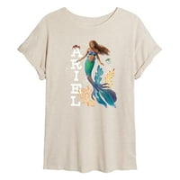 Disney - Ariel u vodi - Juniors idealna Flowy mišićna majica
