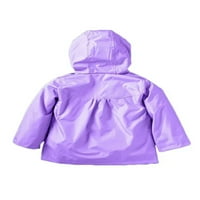 SUNISERY TODDLER Dječji dečji kaputinski kaput Vjetrootporni jakna za kišenje Lagana vanjska vjetrobranska ljubičasta ljubičasta 2- godine