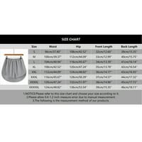Suknje za ženske kratke dužine Mini pod donjim šipkama produžetak s tipkama za košulju produženog sloja