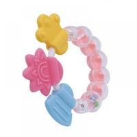 The Weight igračke za zube, zvuk zvona molarski zveckanje s mekim silikonskim ručkama za novorođenče