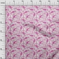 Onuone pamučne kambrične ružičaste tkanine Paisleys prekrivajući zalihe Ispiši šivanje tkanine sa dvorištem