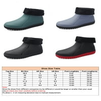 Harsuny muški gležnjače kišne čizme otporne na klizanje gumenim čizmom na otvorenom Vrtni cipele Ribolov