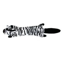 PAPABA PET igračka, psi Psi Puppy Plish lutka Zebra mlijeko Krav oblik Zvuk Reproduciranje žvakaće igračke