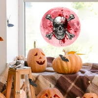Svjetlosni mjesec mrtvih naljepnica naljepnice zidne naljepnice PVC Halloween šišmiši pauk zidne naljepnice Halloween ukras