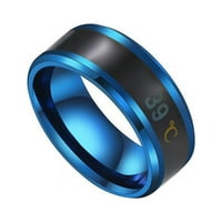 ESHO Unise Titanium čelični čelični prsten za prsten za bicikle 6-12