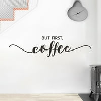 Veliki obiteljski engleski zid citira naljepnice za naljepnice za naljepnice kava kućni umjetnički dekor