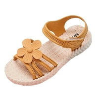 Dyfzdhu djevojke sandale djevojke Ljeto rimsko dječje cipele s cvijećem Sandale papuče za djecu za djecu s djecom