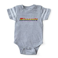 Cafepress - Minnesota Rbw TXT - Slatka novorođenčad za bebe fudbal