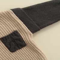 Seyurigaoka Toddler okrugli džemperi na dugih rukava pulover dugih rukava