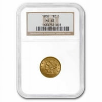 2 dolara. Liberty Gold Quarter Eagle MS-NGC
