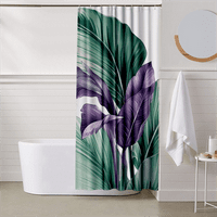 Fraigo tropsko zeleno lišće biljne tuš za tuširanje za kupatilo poliesterska tkanina kupatilo dekor