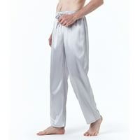 Lydiaunistar Muške hlače za čišćenje muškaraca Ležerne modne čipke Elastične reflektirajuće hlače HIP hop fluorescentne hlače Noćne sportske hlače sive