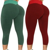 Žene Stretch Yoga Tajice Fitness Trčanje Teretana Sport Sportske pantalone Napomena Kupite jednu ili dvije veličine veće