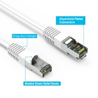 7ft Cat5e zaštićena Ethernet mrežom za podizanje kabela Gigabit LAN mrežni kabel RJ brzi patch kabel,