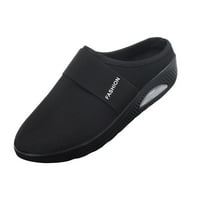 Ženske dame modne ležerne prilike čvrste otvorene ploče za prste sandale cipele za plažu crna 6.23959