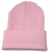 Yotyukeb sunčani šešir za ženske bazne kape za žene Unise Slouchy pletenje Beanie Hip Hop Cap Topla