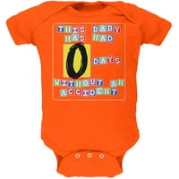 Dani za bebe Zero poslednji nesreća smiješna mekana beba jedan komad
