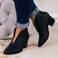 Wofedyo ženske čizme čizme za gležnjeve za žene Ženske kratke hlače Retro cipele kožne čizme čizme za