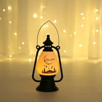 Sdjma Ramadan lampioni sa LED svjetlom, 5.9in visećih lampiona ukrasni fenjera Center Freece Stolovi, rustikalni ukrasi lampiona