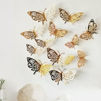 3D leptir naljepnice za umjetničko zidni zidni naljepnice za zidne navlake Početna Dekor