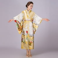 Haljine za ženu Modna haljina Print Kimono Robe Tradicionalna japanska haljina Fotografija Cosplay kostim