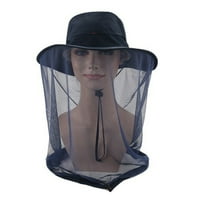 Vanjska anti-komarca glava neto šešica protiv UV-a s glavom neto mrežica za zaštitu lica ribolovne šešire