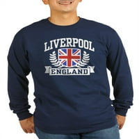 Cafepress - Liverpool England - tamna majica s dugim rukavima