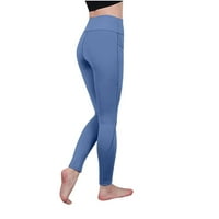 Ženska plus veličina, ženske gamaše visokog struka joga pantalona za vježbanje kapris za ležerne ljetne hlače