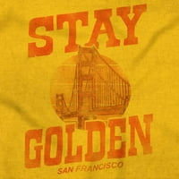 Stay Golden Cute San Francisco Bridge Ženska majica Dame Tee Brisco Brends S
