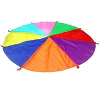 Temacd Kišobran Igračka izvrsna izrada Velika veličina Premium Rainbow Kišobran Balte za zabavu, 3m