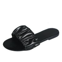 Asdoklhq Ženska obuća ispod $ 20Sandals ravne papuče Otvori prstom Comfy plaža Rimska cipela Flip Flop