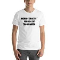 2xL svjetski najpovoljniji koordinator za adolescent kratki rukav pamuk majica po nedefiniranim poklonima