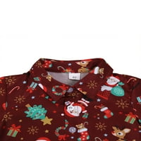 Nituyy baby božićni tematski košulje s kratkim rukavima