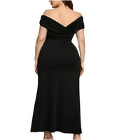 RBAOFUJIE Skorts suknje za žene Crne suknje Ženska haljina za patchwork haljinu HIP Wrap suknje Ležerne