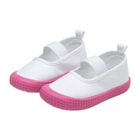 Entyinea cipele za djecu za djevojke visoke vrhove tenisice za gležnjeve mekani antiklizat jedino pune kože prve cipele za hodanje vruće ružičaste e