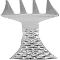 Ekokvalitet za jednokratnu plastičnu viljušku viljušku - teška težina plastična srebrna pribor za jelo