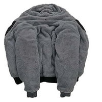 Hoodies za muškarce Fleece zimska jakna Zip ćebeni zip jakna Drew zip hoodie vintage ulice džep dukseri