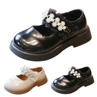 Sngxgn djeca djevojke djevojke rhinestone sandale blistave haljine školske uniforme Oxford toddler cipele