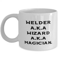 Cool Welder pokloni, zavarivač A.K.A Wizard A.K.A mađioničar, savršena 11oz krila f Prijatelji iz karata