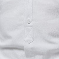 Advoicd Muška majica Majica Muški ovratnik s dugim rukavima Ležerne prilike sa punim vrhovima Prekrivena