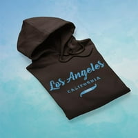 Los Angeles Baner Hoodie žene -Image by Shutterstock, ženska 5x-velika
