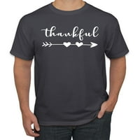 Slatki pozitivni hrišćanski duh zahvalan je grafička majica inspirativnog kršćanina, ugljen, veliki