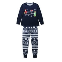 Hirigin Božićna porodica koja odgovara pidžami set roditelja djeca vrhovi hlače domaće odjeće kućna